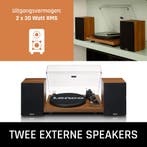 Lenco Platenspeler met Bluetooth - Twee externe Speakers - I, Audio, Tv en Foto, Platenspelers, Verzenden, Zo goed als nieuw