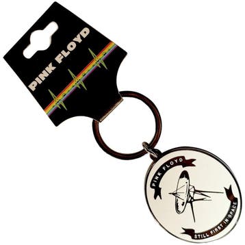 Pink Floyd First In Space Oval Sleutelhanger off merchandise, Ophalen of Verzenden, Nieuw, Gebruiksvoorwerp