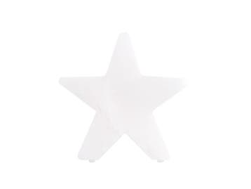 Zoutlamp Ster - Wit - 100% Natuurlijk Himalaya Zout - Ext..., Huis en Inrichting, Lampen | Tafellampen, Ophalen of Verzenden, Nieuw