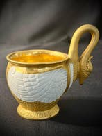 Sevres - Beker - Porselein - Grote mok bij de zwaan