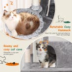 Nobleza Krabpaal voor Katten, Groot 168 cm, Klimtoren met 9, Verzenden, Zo goed als nieuw