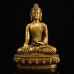 A Pure Bronze Figure of Shakyamuni Buddha from a Private