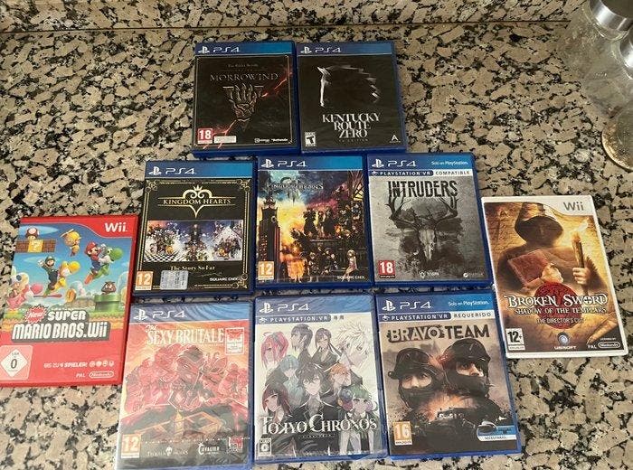 Sony, Nintendo - Playstation 4 (PS4) - Colección de juegos, Spelcomputers en Games, Spelcomputers | Overige Accessoires