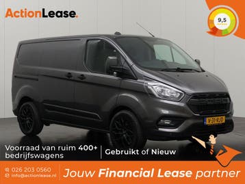 Ford Transit Custom Bestelbus L1 H1 2021 Diesel Automaat, Auto's, Automaat, Zwart, Diesel, Nieuw