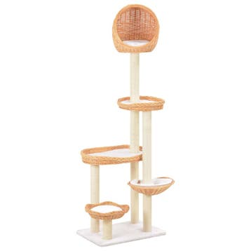 vidaXL Kattenkrabpaal met sisal krabpaal natuurlijk, Verzenden, Nieuw