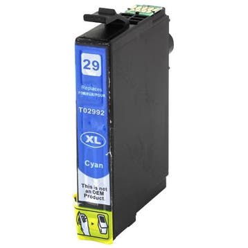 Huismerk Epson 29XL (T2992) cartridge cyaan, Verzenden, Nieuw, Huismerk