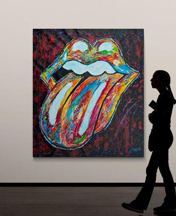 Jovan Srijemac (1962) - Rock & Roll forever - (XXL), Antiek en Kunst, Kunst | Schilderijen | Modern