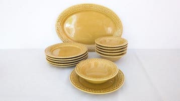 Bitossi - Tafelservies voor 6 (13) - Keramiek