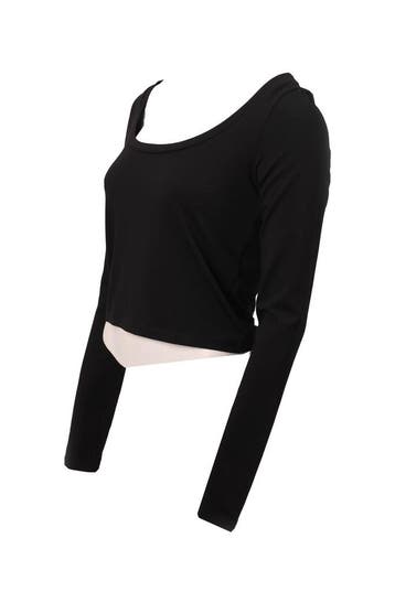 Organic Basics T-shirt in maat M Zwart, Kleding | Dames, T-shirts, Organic Basics, Verzenden, Zo goed als nieuw, Zwart