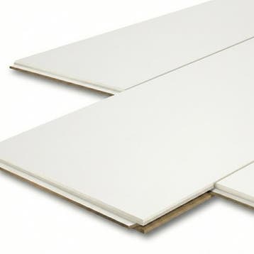 Plafondpanelen MDF Sanimex 260x38.5x1.2cm Mat Wit, Ophalen of Verzenden, Nieuw, Bad