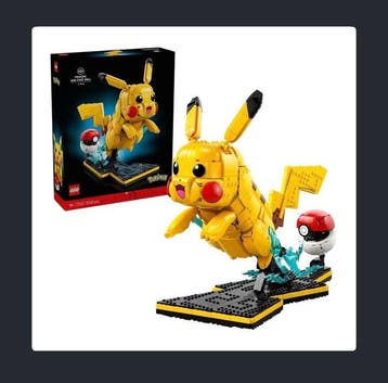 Lego Set - 72152 - Pokémon - LEGO Pokémon Pikachu und, Nieuw