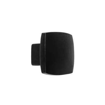 Knop Nova 32 mm - meubelknop mat zwart voor kast of lade..., Ophalen of Verzenden, Nieuw, Koper of Messing, Overige typen