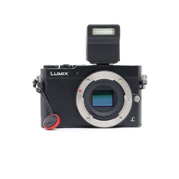 Panasonic Lumix DMC-GM5 Body Zwart + flitser Occasion M5191, Ophalen of Verzenden, Nieuw