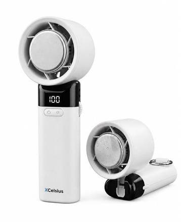 2dekans | XCelsius® Handventilator - Draagbare Mini, Ophalen of Verzenden, Zo goed als nieuw
