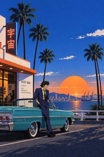 MEDSAN - Spike Spiegel at the Jazz Bar () -