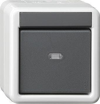 Gira 1-Weg 2-punts KNX schakelaar opbouw grijs - 515230, Verzenden, Nieuw, Overige typen