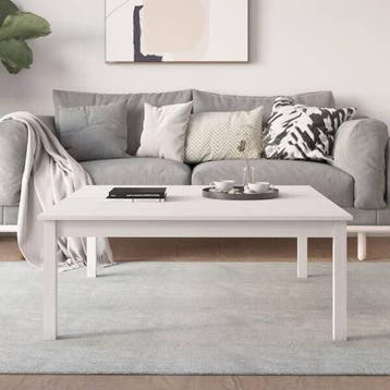 Design Bijzettafel XL Wit | 34% Korting | Retourdeal, Huis en Inrichting, Tafels | Salontafels, Vierkant, Nieuw, Ophalen of Verzenden
