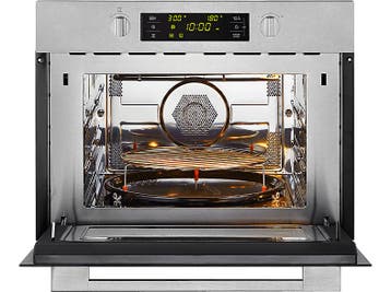 Etna - Inbouw Combimagnetron - Hoogte 45 cm - Inhoud 44 L, Witgoed en Apparatuur, Magnetrons, Verzenden, Nieuw, Inbouw, Draaiplateau