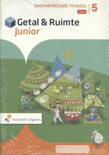Getal & Ruimte jr 1e editie groep 5 leerwerkboek niveau blok, Verzenden, Zo goed als nieuw