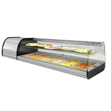 GGM Gastro | Tapasvitrine PREMIUM PLUS - 1972x412mm - 8x GN, Verzenden, Nieuw in verpakking