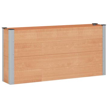 vidaXL Verhoogde plantenbak Bruin 150 x 30 x 72 cm, Verzenden, Nieuw, Minder dan 60 cm, 60 cm of meer