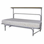 Opklapbed met dwarsgespannen spiraalbodem - diverse maten, Verzenden, Nieuw