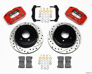Wilwood Dynapro Radial Rear Kit 12.19in Drilled Red, Ophalen of Verzenden, Nieuw