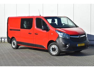 Zakelijke lease - Opel Vivaro bestel 1.6 CDTI L2H1 DC 6, Stof, Gebruikt, Startonderbreker, Handgeschakeld