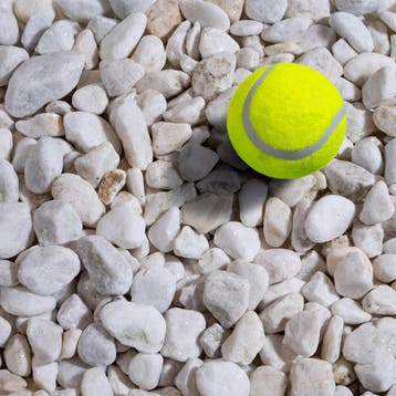 Crystal White Grind 16 - 25 mm / 1.600 KG BIG-bag 1m³, Tuin en Terras, Verzenden, Nieuw, Wit, Grind