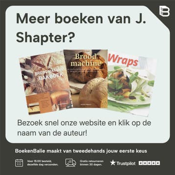 Het broodmachine bakboek - J. Shapter 9789059205567, Boeken, Verzenden, Zo goed als nieuw, J. Shapter