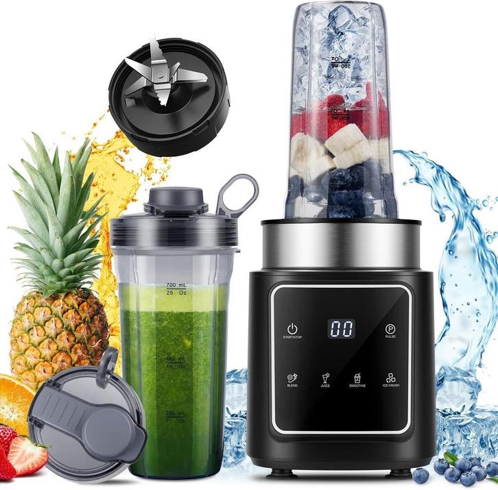 Blender Smoothie Maker 1500W | Retourdeal 29% Korting, Witgoed en Apparatuur, Blenders, Nieuw, Powerblender, Ophalen of Verzenden