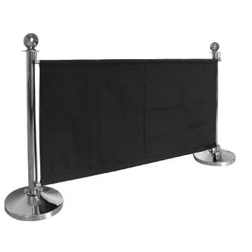 Canvas Afzetdoek Zwart, Verzenden, Nieuw in verpakking