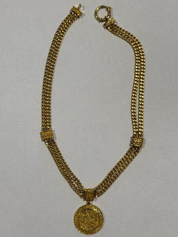 Halsketting - 19.2 kt. Geel goud, Zeldzame antieke Portugese, Nieuw