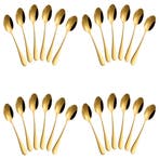 Fako Bijoux - Theelepel / Koffielepel Classic - 12cm - Goud, Verzenden, Nieuw