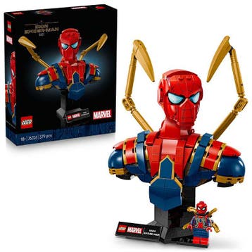 LEGO Marvel Super Heroes - Iron Spider-Man Bust 76326, Kinderen en Baby's, Speelgoed | Duplo en Lego, Ophalen of Verzenden, Nieuw
