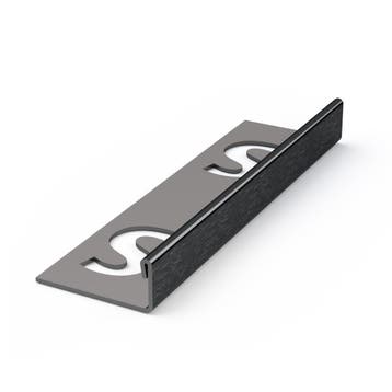 Tegelprofiel Faktum Recht RVS Zwart Geborsteld - Gunmetal 11, Ophalen of Verzenden, Nieuw