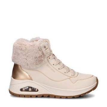 Skechers Uno Rugged hoge sneakers voor dames in het Wit, Skechers, Verzenden, Wit, Nieuw