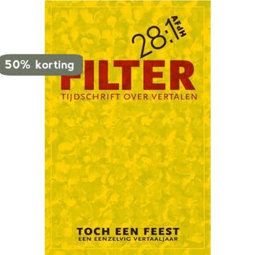 Filter – Tijdschrift over vertalen 9789493183087, Verzenden, Zo goed als nieuw