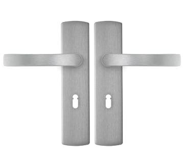 AXA curve klik schild SL56 met deurklink blok aluminium F1, Doe-het-zelf en Verbouw, Deuren en Horren, Verzenden, Nieuw