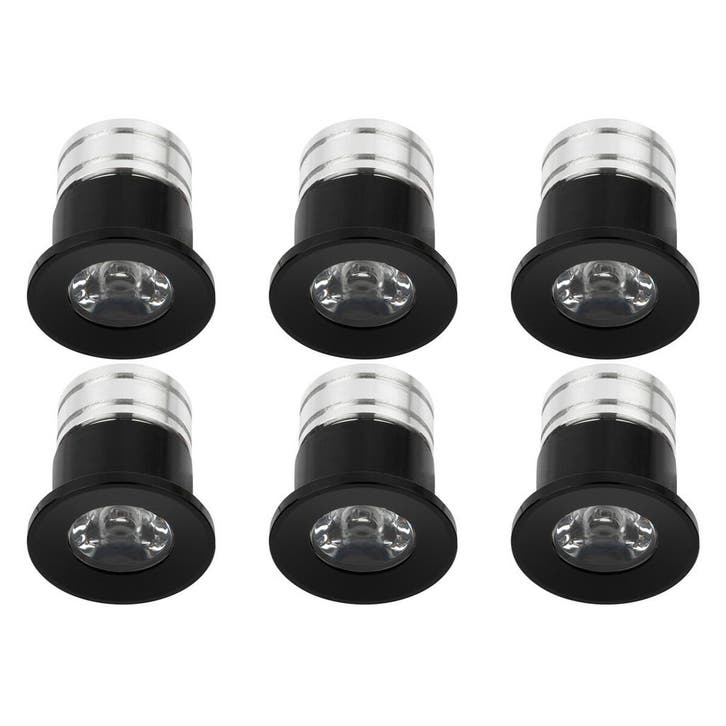 LED Veranda Spot Verlichting 6 Pack - Velvalux - 3W -, Huis en Inrichting, Lampen | Spots, Plafondspot of Wandspot, Nieuw, Overige fittingen