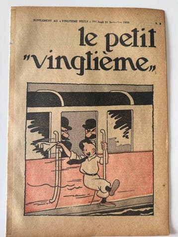 Rare Petit XX 21 septembre 1933 - - 1933, Boeken, Nieuw