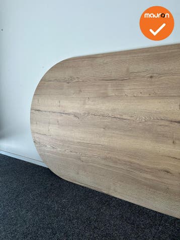 Nieuw vergaderblad - Ovaal - 240x120cm- Bladkleur naar keuze, Zakelijke goederen, Kantoor en Winkelinrichting | Kantoormeubilair en Inrichting