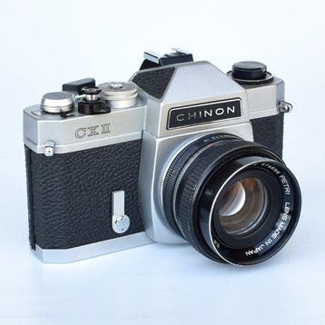 Chinon CX II + Petri CC auto 1,8/55 mm | Single lens reflex, Nieuw