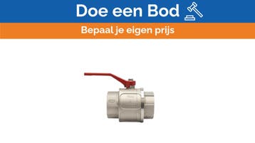 Bieden: Stainless Steel 4 Inch Ball Valve 100mm - 56010, Ophalen of Verzenden, Nieuw, Kombuis en Sanitair, Zeilboot of Motorboot