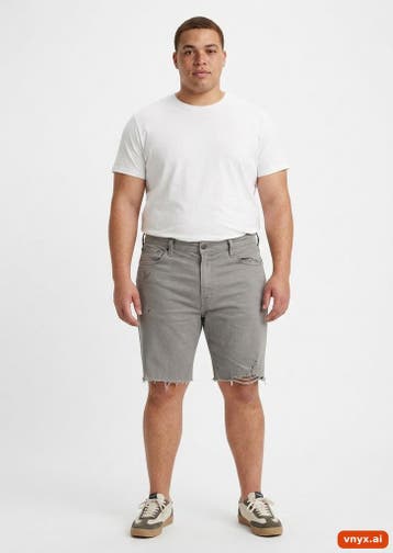 Levis Korte broeken Heren maat WW38 / L30 Grijs Vintage, Ophalen of Verzenden, Nieuw, Levi's