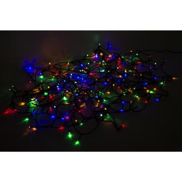 Benson Lichtsnoer - 200 gekleurde LEDs - 24 meter - time..., Tuin en Terras, Buitenverlichting, Ophalen of Verzenden, Nieuw