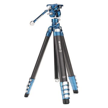 Benro Cyanbird Carbon Tripod With FS20PROC501 Head, Nieuw, 150 tot 175 cm, Met balhoofd, Ophalen of Verzenden