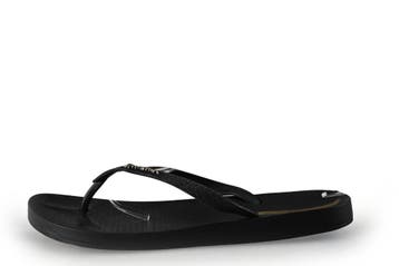 Ipanema Slippers in maat 42 Zwart, Slippers, Verzenden, Zwart, Zo goed als nieuw