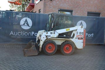Veiling: Schranklader Bobcat S100 Diesel 26kW 2010, Zakelijke goederen, Machines en Bouw | Kranen en Graafmachines, Ophalen, Wiellader of Shovel