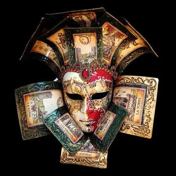 Carnavalsmasker - I Tarocchi, Maschera del Galeone - Italië